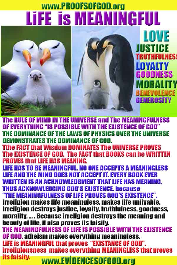 Proofs and Evidences of God, God exists proofs, God is real proofs and evidences, Proofs of God's existance